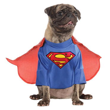 Pet DC Comic Superman Dog Costume