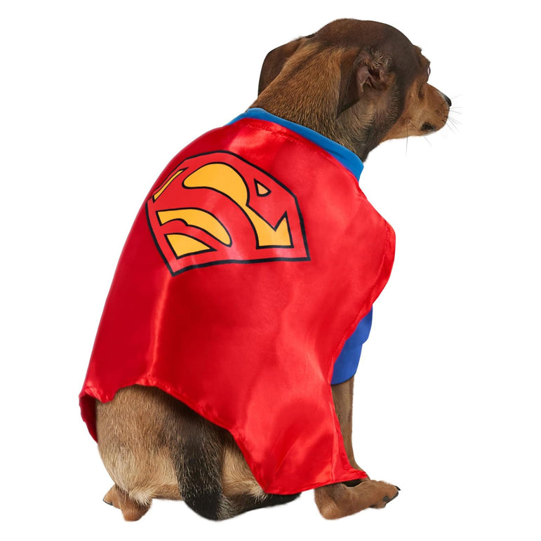 Pet DC Comic Superman Dog Costume