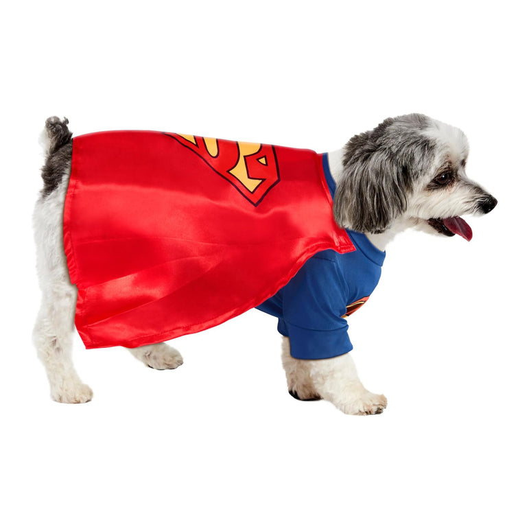 Pet DC Comic Superman Dog Costume