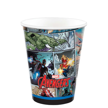 Marvels Powers Unite Paper Cups 9oz, 8pcs