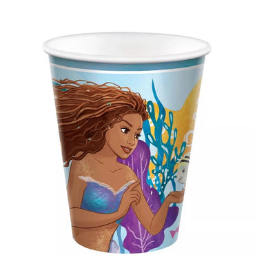 The Little Mermaid Cups 9oz, 8pcs