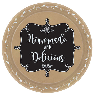 Homemade & Delicious Paper Plates 10.50in, 8pcs