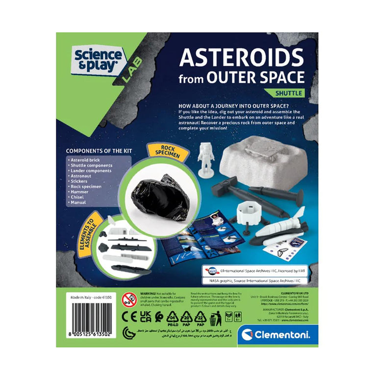 Clementoni NASA Space Asteroid Dig Kit