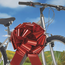 Giant Red Car Bow Decoration 18in