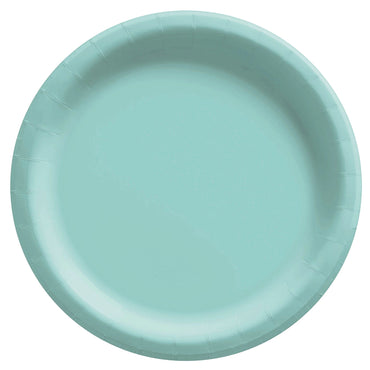 Robins Egg Blue Round Paper Plates Midcount 6in, 20pcs