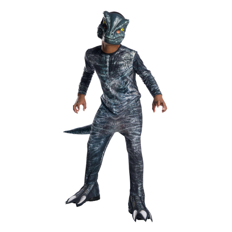 Child Velociraptor Dinosaur Costume