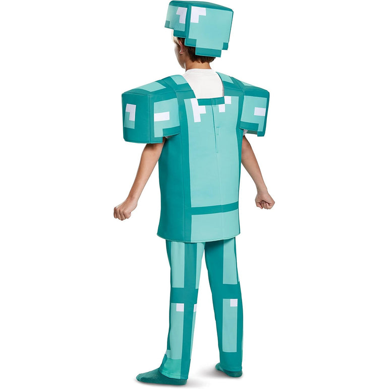 Child Deluxe Minecraft Armor Costume