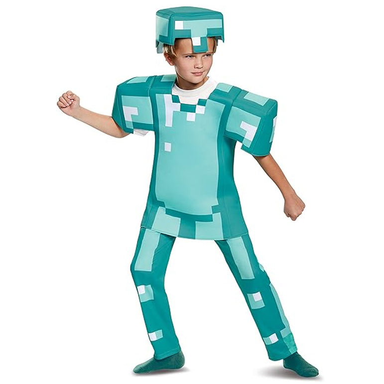 Child Deluxe Minecraft Armor Costume