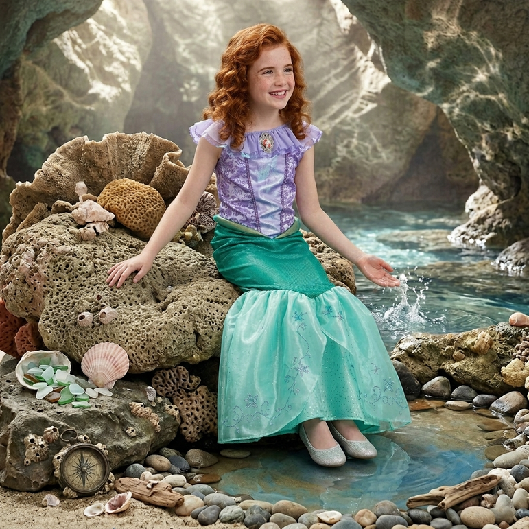 Child Ariel Deluxe Costume
