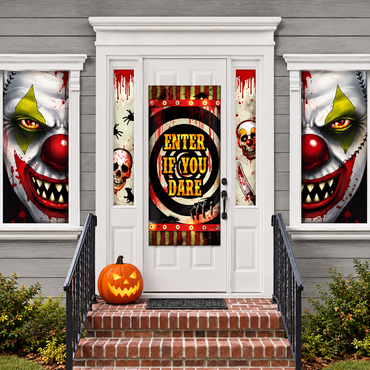 Creepy Carnival Scene Setter Decorating Kit 33pcs