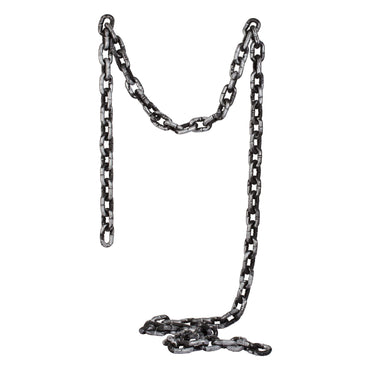 Plastic Metal Link Chain Decoration