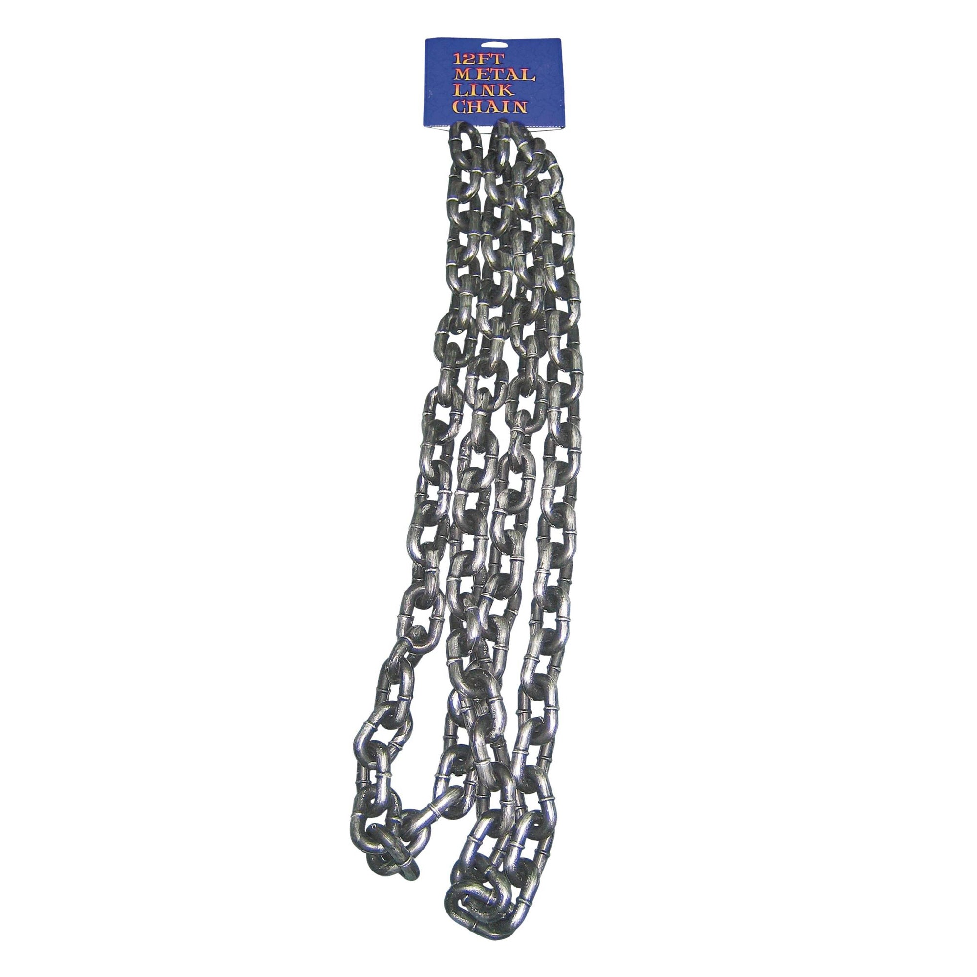 Plastic Metal Link Chain Decoration