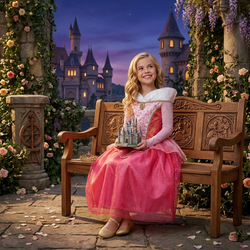 Child Aurora Deluxe Costume
