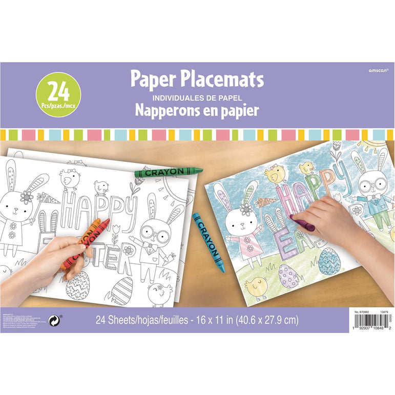 Easter Colouring Placemats