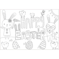 Easter Colouring Placemats