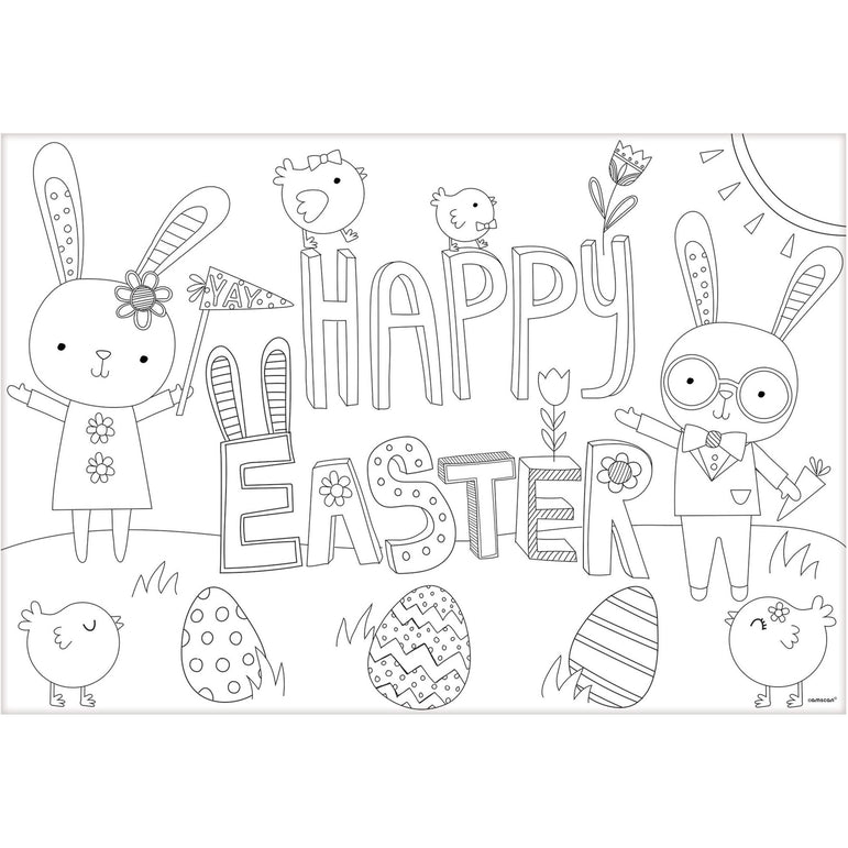 Easter Colouring Placemats