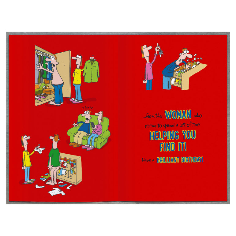 Happy Birthday Husband Greeting Card