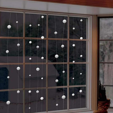 Snow String Fabric Decoration 42in