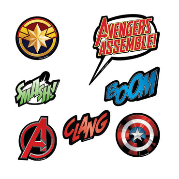 Marvel Powers Unite Vinyl Cutout Decoration 2 Sheets