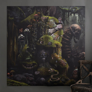 Mutated Forest Back Drop Decoration