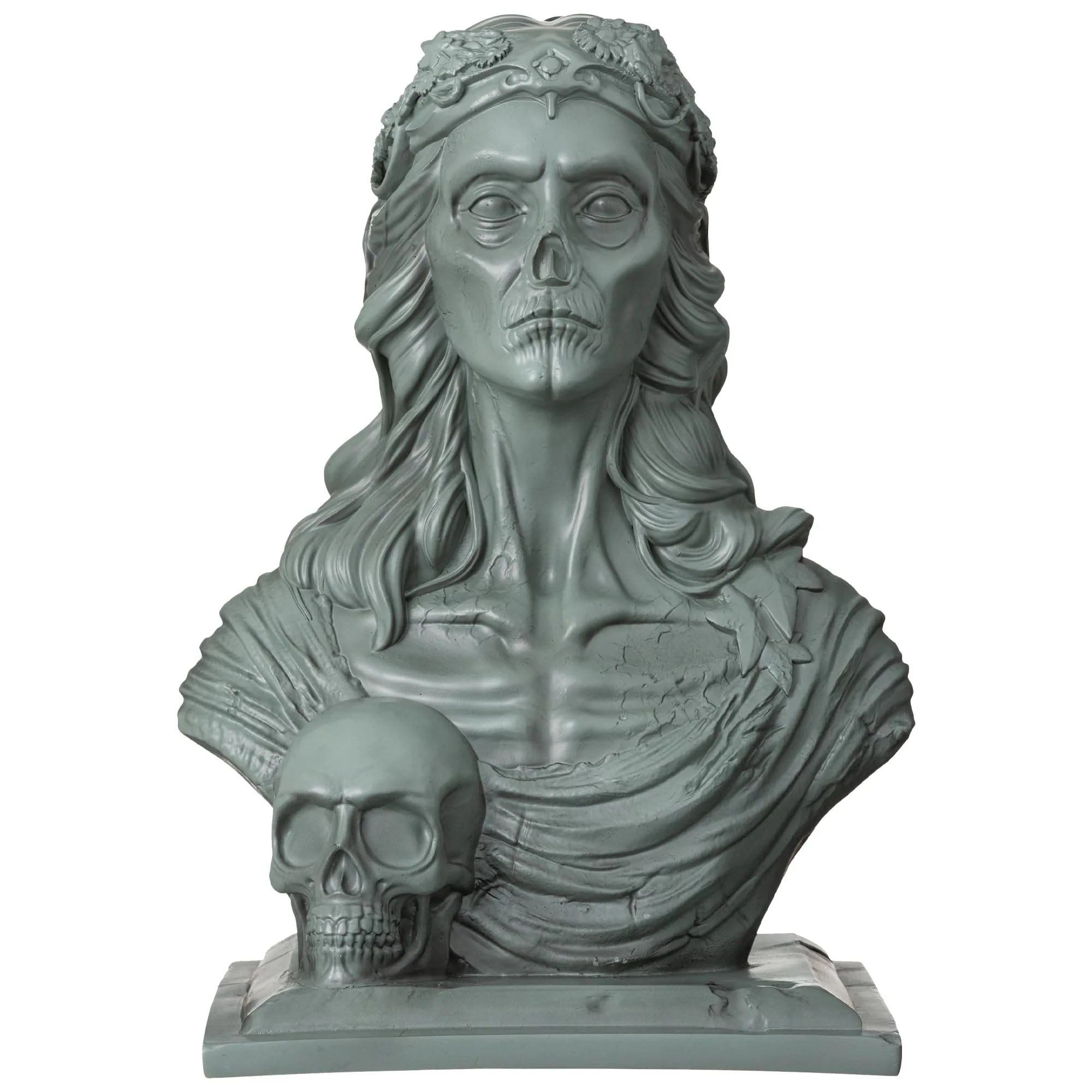 Dark Academia Bust Statue 16in x 11.75in