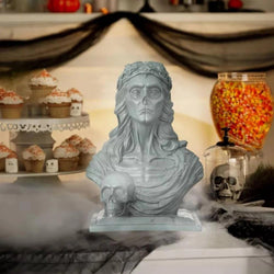 Dark Academia Bust Statue 16in x 11.75in