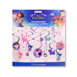 Encanto Spiral Decorations with 5in Cutouts Paper