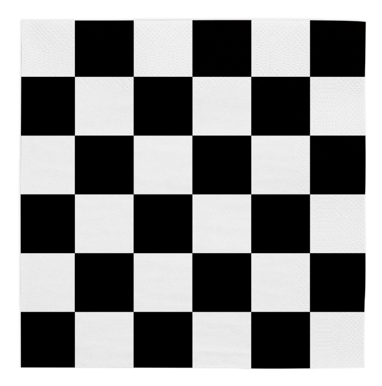 Racing 3-Ply Paper Napkins, 33x33cm, 20pcs