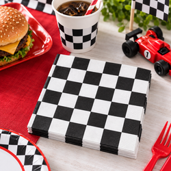 Racing 3-Ply Paper Napkins, 33x33cm, 20pcs