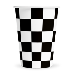 Racing Paper Cups, 210ml, 8pcs
