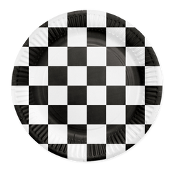 Racing Paper Plates, 9in, 8pcs