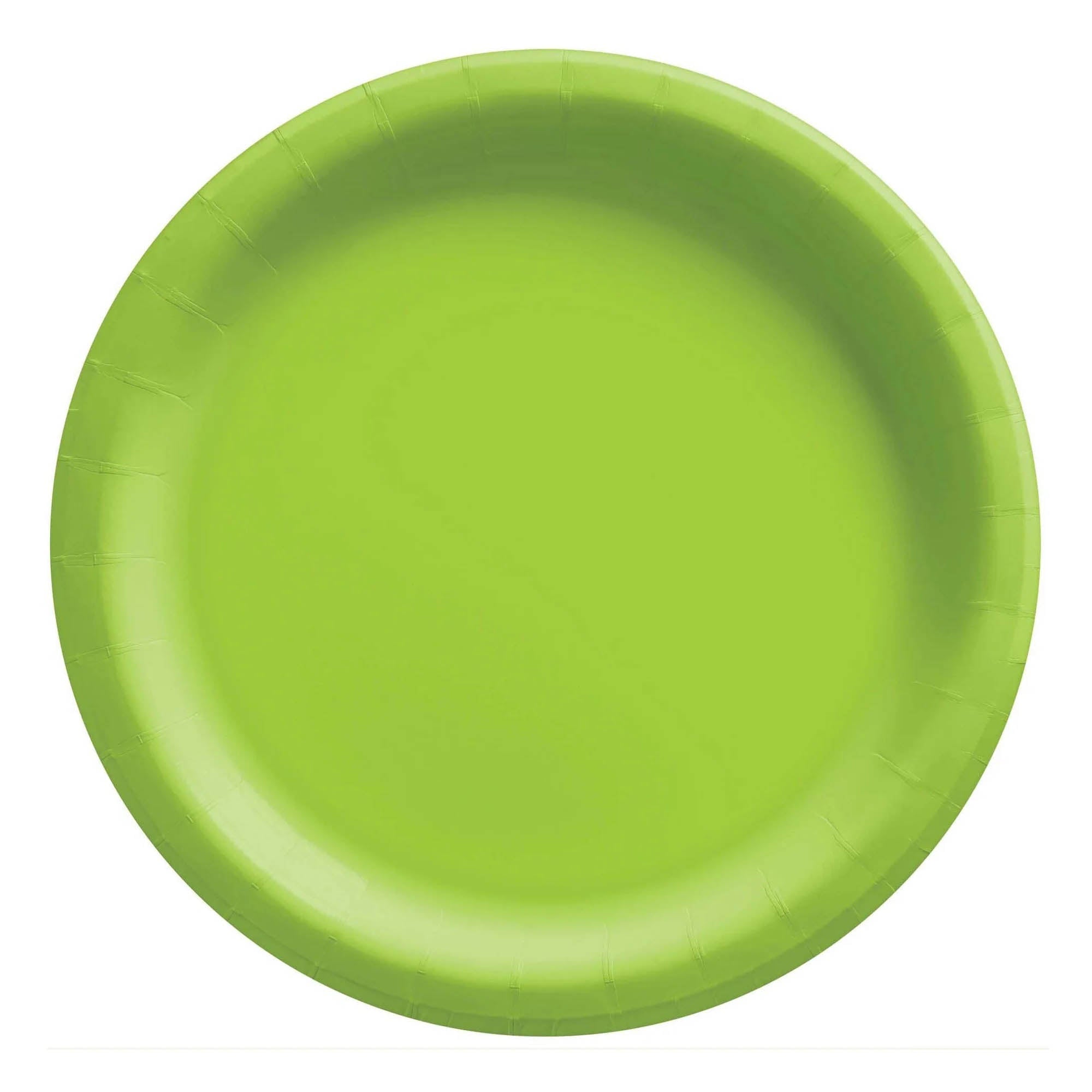 Kiwi Round Paper Plates 10in 20pcs