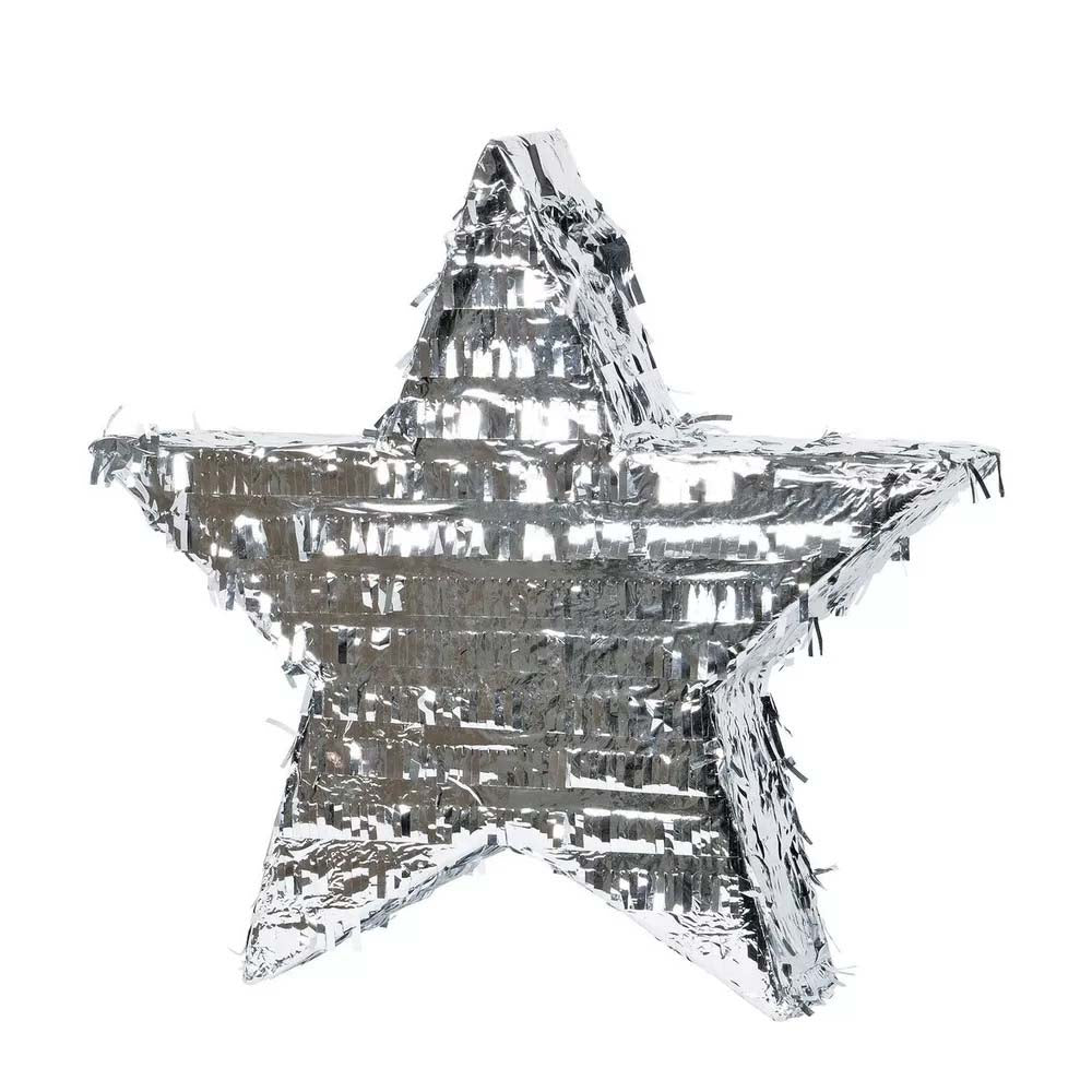 Silver Star Foil Piñata