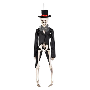 Skeleton Groom Hanging Decoration 43cm