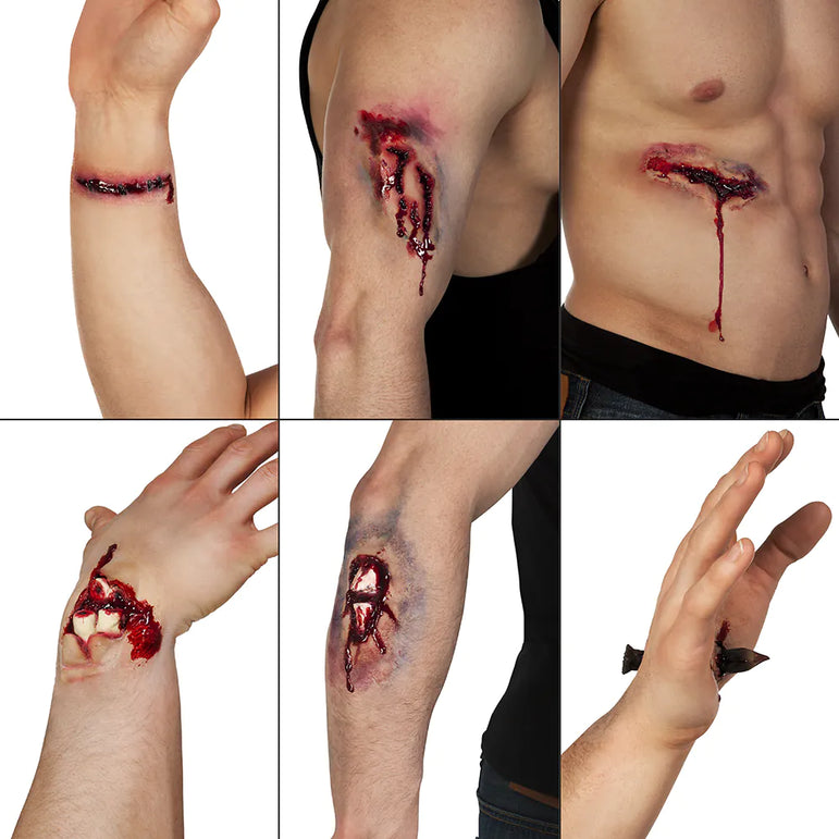 Adult Assorted Liquid Latex Wound