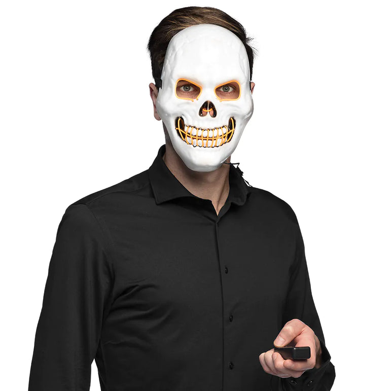Adult LED Killer Skull Mask