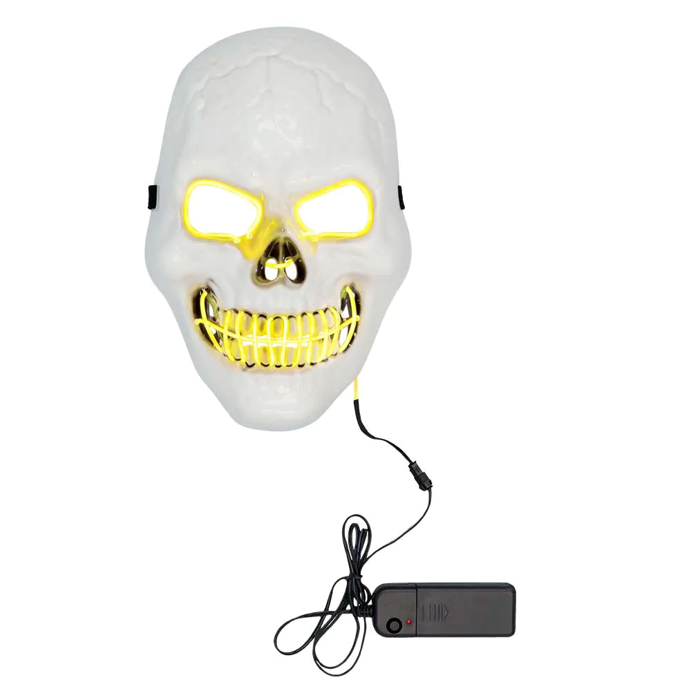 Adult LED Killer Skull Mask