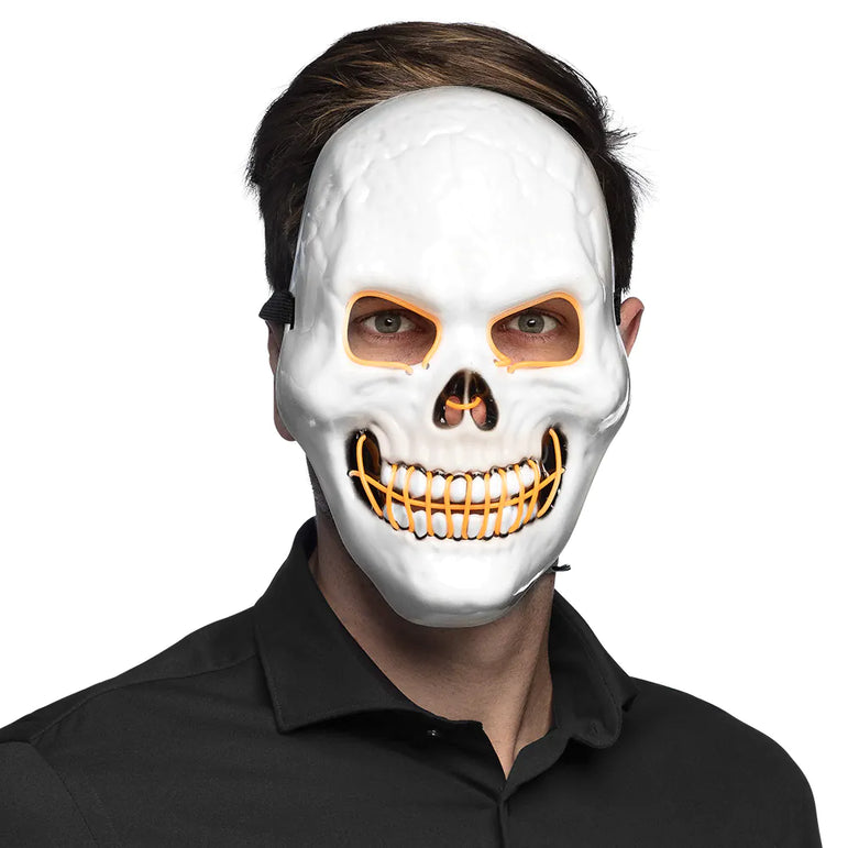 Adult LED Killer Skull Mask