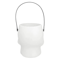 White Skull Bucket