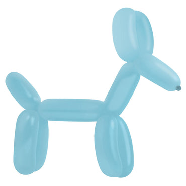 Caribbean Blue Fashion E260 Latex Balloons 100ps