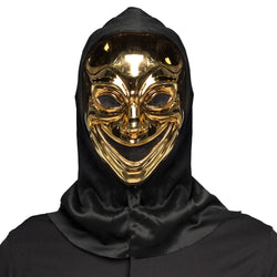 Adult Crazy Killer With Hood Face Mask