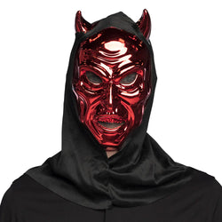 Adult Blinding Devil With Hood Face Mask