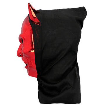 Adult Blinding Devil With Hood Face Mask