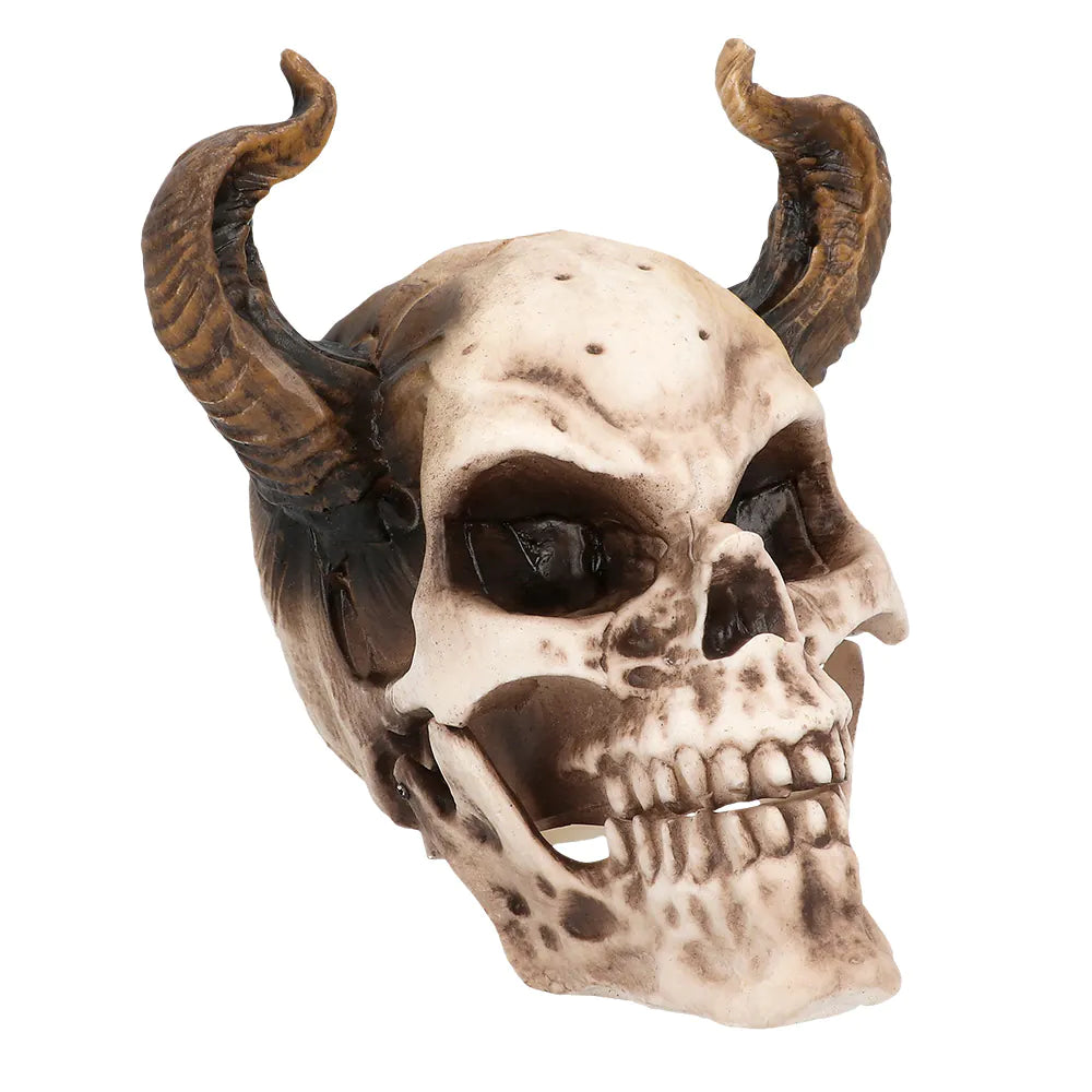 Devil Skull With Movable Jaw