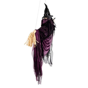 Flying Witch Hanging Decoration 65cm