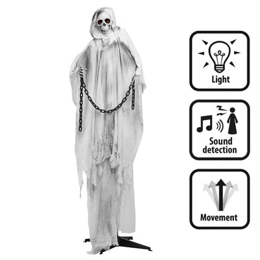 Chained Ghost Standing Decoration 190cm
