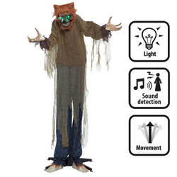 Mean Wolf Standing Decoration 160cm