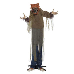 Mean Wolf Standing Decoration 160cm