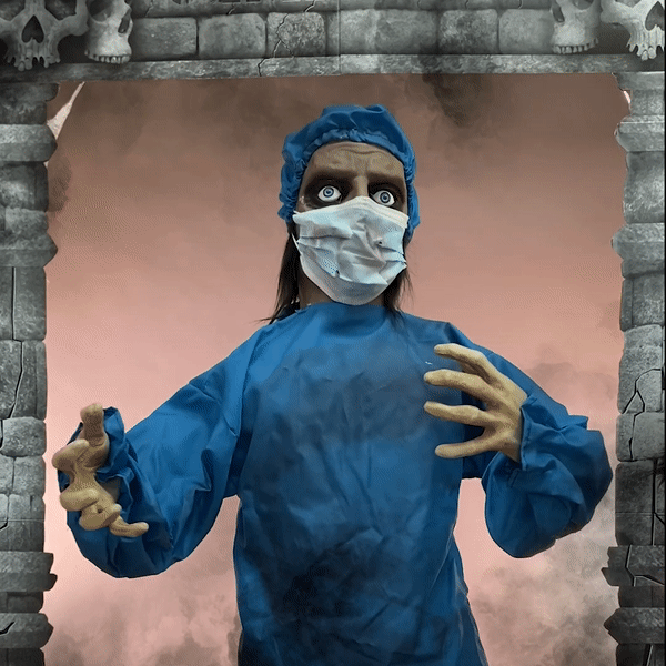 Scary Doctor Standing Decoration 170cm