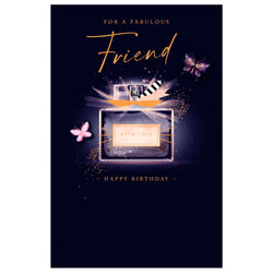 Fabulous Friend Birthday Greeting Card